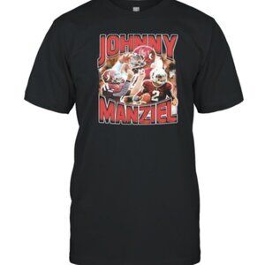 Johnny Manziel Cleveland Browns Football Sports Fan Game Day Graphic Shirt 91